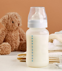 Image showing baby milk bottle