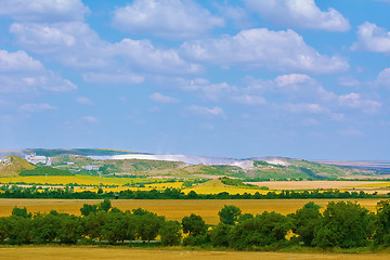 Image showing Fields under Sky