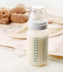 Image showing baby milk bottle