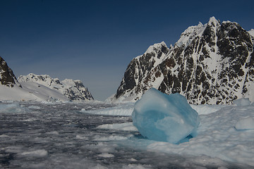 Image showing Antarctica view form the ship