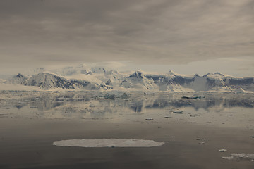 Image showing Antarctica view form the ship