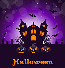 Image showing Halloween Nature Background