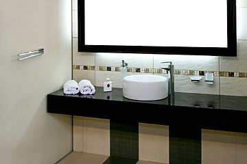 Image showing Bathroom basin