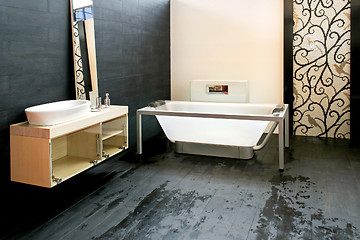 Image showing Luxury bathroom