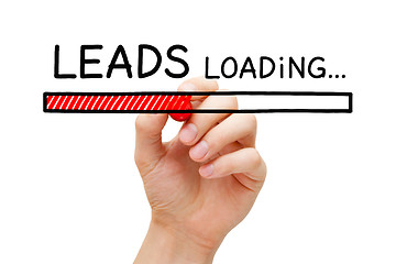 Image showing Lead Generation Loading Bar Concept