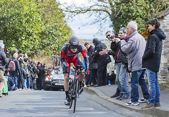 Image showing The Cyclist Ben Hermans - Paris-Nice 2016