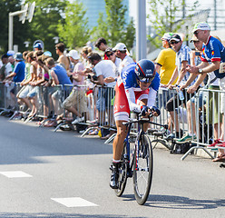 Image showing The Cyclist Jerome Coppel - Tour de France 2015