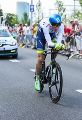 Image showing The Cyclist Pieter Weening - Tour de France 2015