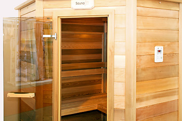 Image showing Sauna