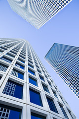 Image showing White Skyscrapers