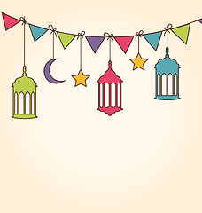 Image showing Background for Ramadan Kareem