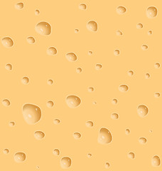 Image showing Cheese texture with holes