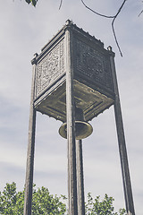 Image showing Church bell on a tower
