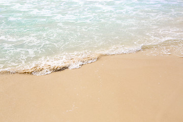 Image showing Tropical beach at the Ocean