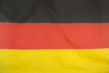 Image showing Textile national flag of Germany