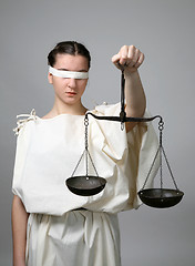 Image showing Lady Justice