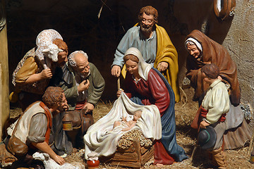 Image showing Nativity Scene