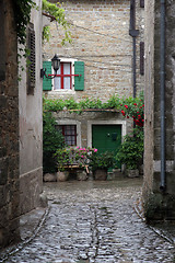 Image showing Street in small town Groznjan in Istra, Croatia