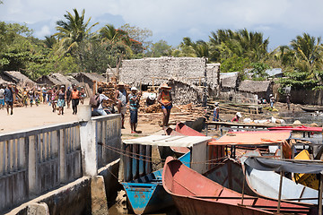 Image showing Malagasy peoples everyday life in Madagascar