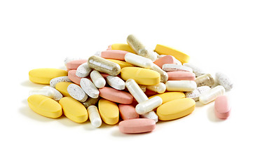 Image showing Mix of vitamins