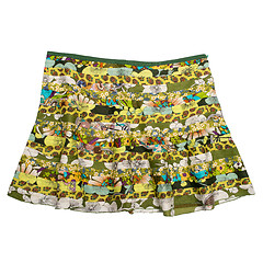 Image showing Colorful indian style  skirt