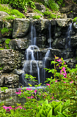 Image showing Cascading waterfall