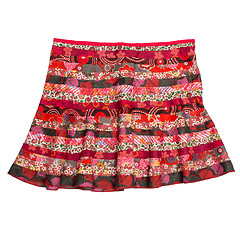 Image showing Colorful indian style  skirt