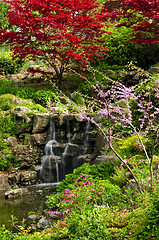 Image showing Cascading waterfall