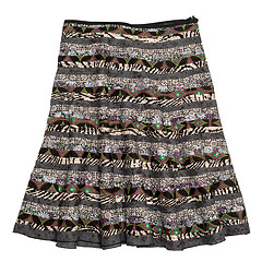 Image showing Colorful indian style  skirt