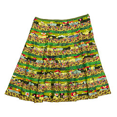 Image showing Colorful indian style  skirt