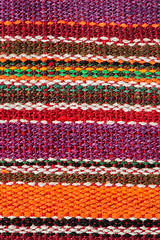 Image showing Multi color fabric texture