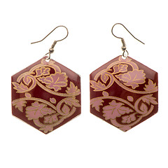 Image showing Indian traditional earrings