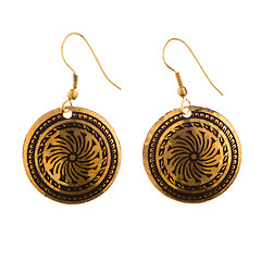 Image showing Indian traditional earrings