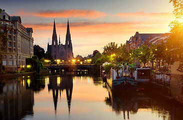 Image showing Church in Strasbourg