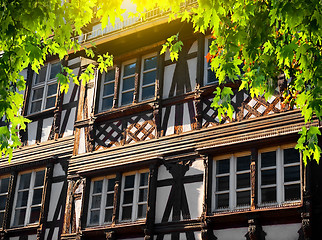 Image showing Petite France in Strasbourg