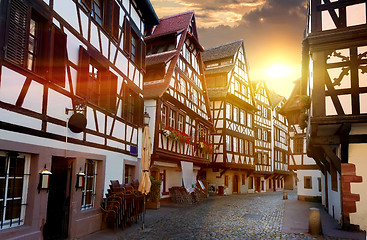 Image showing Street in Petite France