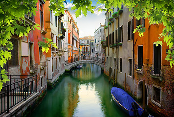 Image showing Calm venetian street