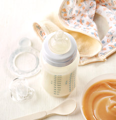 Image showing baby milk bottle 