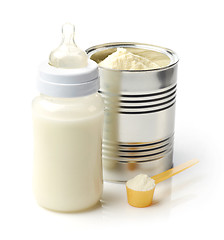 Image showing Baby milk bottle