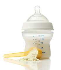 Image showing Baby milk bottle