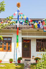 Image showing Buddhist house