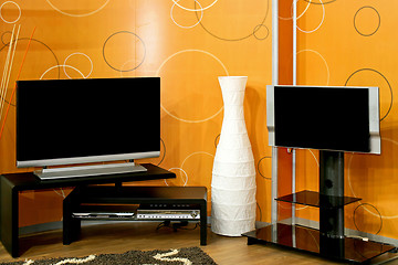 Image showing Two TVs