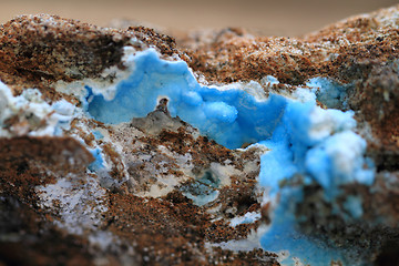 Image showing abstract chalcedony mineral texture