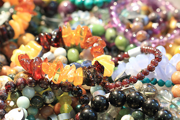 Image showing natural color gems background 