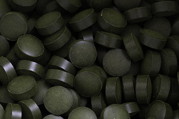 Image showing chlorella vulgaris tabs