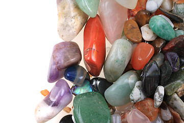 Image showing natural color gems background 