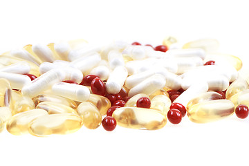 Image showing medical pills isolated