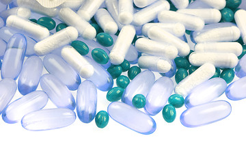 Image showing medical pills isolated