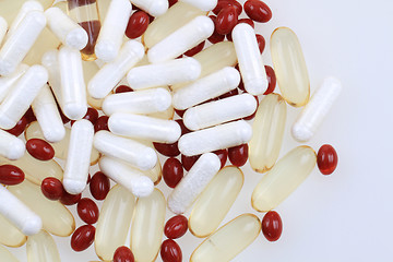 Image showing medical pills isolated