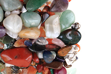 Image showing natural color gems background 